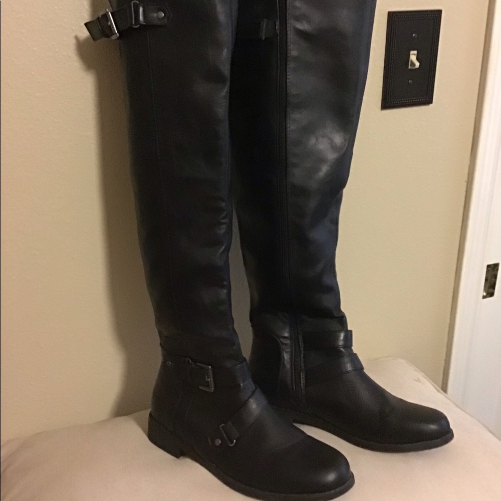 Black Over-the-knee Boots